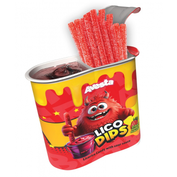 Avesta Lico Dips Strawberry 40 Gr