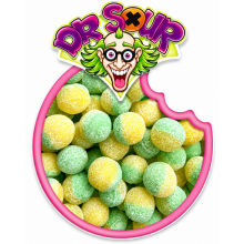 Powder Balls Sour Lime Lemon Dr Sour 100 Gr