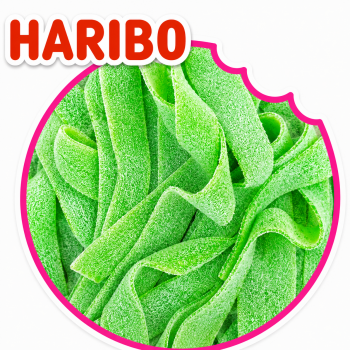 Bandeau Acidul&eacute; Pomme Haribo 100 Gr
