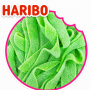 Bandeau Acidulé Pomme Haribo 100 Gr