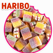 Haribo Rainbow Pixel Fizz 100 Gr