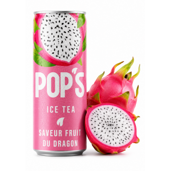 Pop's Ice Tea Fruit du Dragon 330 ml