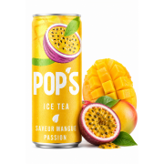 Pop's Ice Tea Mangue Passion 330 ml