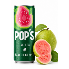 Pop's Ice Tea Goyave 330 ml