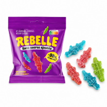 Rebelle Bonbons Crocos Acidul&eacute;s 50 Gr