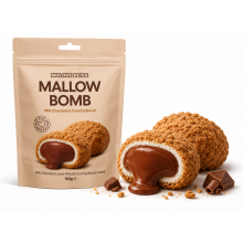 NOLOVE Bliss Mallow Bomb MilkChocolate & Crunchy Biscuit 100 Gr
