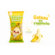 Peelable Fluffy Bread Banana 65 Gr