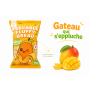 Peelable Fluffy Bread Mango 50 Gr