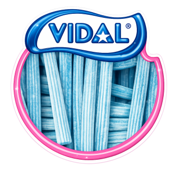 Cable Poudr&eacute; Framboises Bleue Vidal 100 Gr