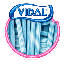 Cable Poudr&eacute; Framboises Bleue Vidal 100 Gr