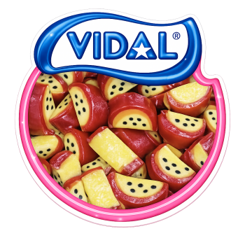 Tranches de fruit de la Passion Vidal 100 Gr
