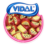 Tranches de fruit de la Passion Vidal 100 Gr