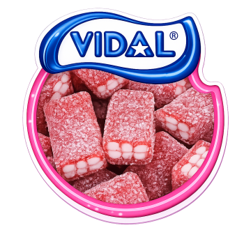 Brique fraise Fizz Vidal 100 Gr