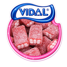 Brique fraise Fizz Vidal 100 Gr