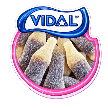 Maxi Bouteille Cola Citrique Vidal 100 Gr