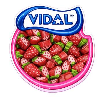 Tranche de Fraise Vidal 100 Gr