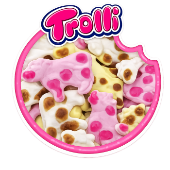 Vache au Lait Trolli 100 Gr
