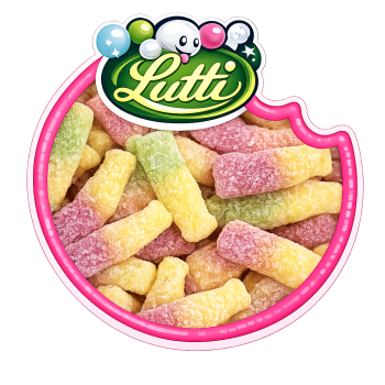 Lutti Bubblizz Tropical 100 Gr