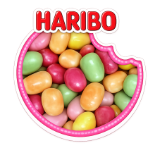 Haribo Mao Croqui Fruits 100 Gr