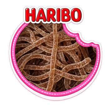 Haribo acidofilo cola x15 100 Gr