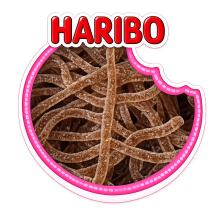 Haribo acidofilo cola x15 100 Gr