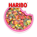 Haribo Pico Balla Acidulé 100 Gr