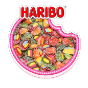 Haribo Pico Balla Acidulé 100 Gr