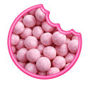 Boule Acidulée Fraise 100 Gr