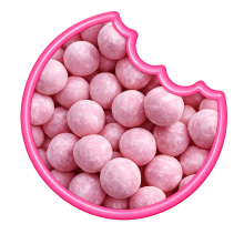 Boule Acidul&eacute;e Fraise 100 Gr