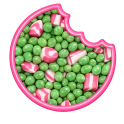 Petits Pois au Lard Kubli 100 Gr