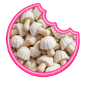 Champignons Chocolat Blanc En Canette 80 Gr