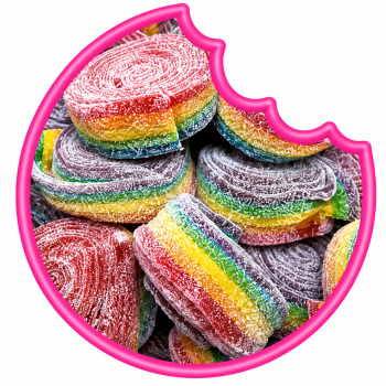 Rainbow Rolls Sour 100 Gr