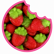 Fraise Sauvage Four&eacute;e 100 Gr