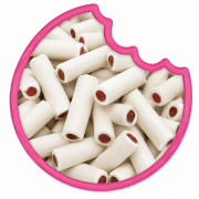 Mini Cable Poudré Fraise Blanche 100 Gr