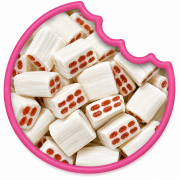 Brick Fraise Blanche Dulceplus 100 Gr