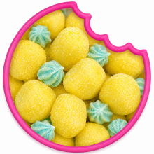 Citron Acidul&eacute; Guimauve 100 Gr