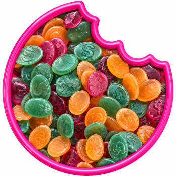 S-MARKE fruit Bonbons Su&eacute;dois 100 Gr
