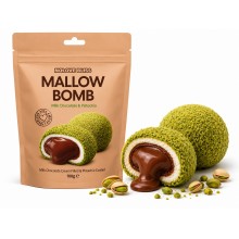 NOLOVE Bliss Mallow Bomb MilkChocolate & Pistachio 100 Gr 