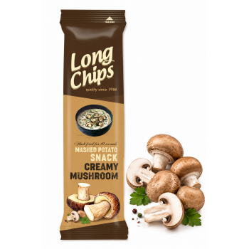 Long Chips Creamy Mushroom 75 Gr