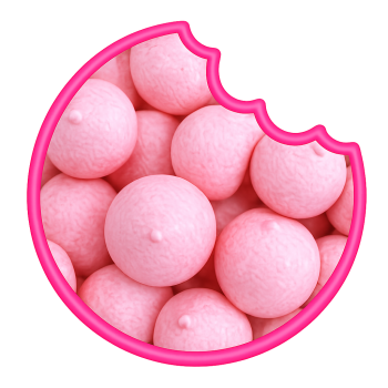 Balle de Golf Rose 100 Gr