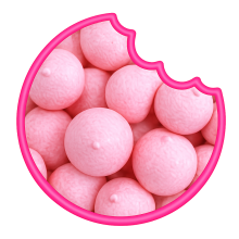 Balle de Golf Rose 100 Gr