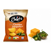 Bret's Saveur Cheddar Jalapeno 125 Gr