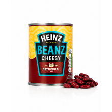 Heinz Beans Cheesy Baked Cathedral City 390 Gr