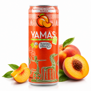 Yamas Light Black Tea Peach&Honey 330 ml