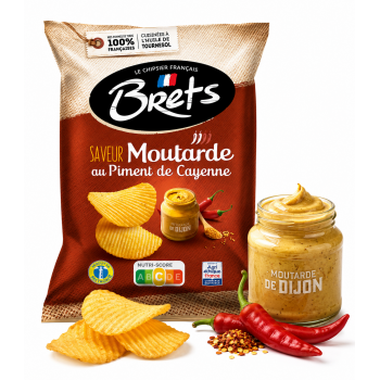 Bret's Saveur Moutarde Piment de Cayenne 125 Gr