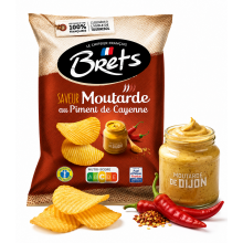 Bret's Saveur Moutarde Piment de Cayenne 125 Gr