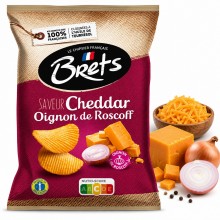 Bret's Saveur Cheddar oignon de Roscoff 125 Gr