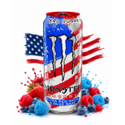 Monster Ultra Red White Blue Razz 473 ml Monster Ultra Red White Blue Razz 473 ml