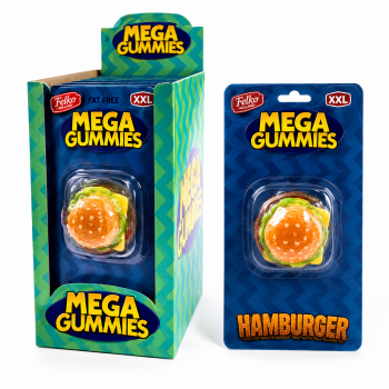 Maxi Gummy Hamburger 120 Gr