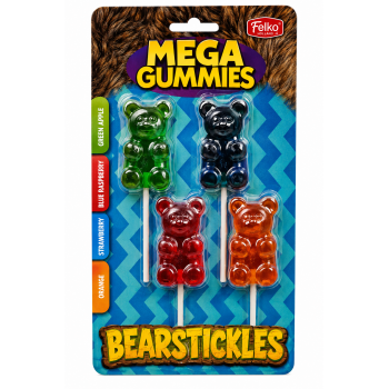Maxi Gummy BearStickles 120 Gr